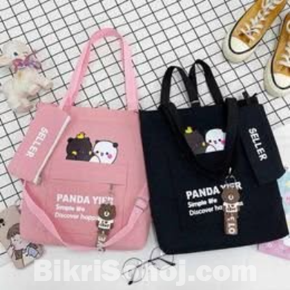 Panda Tote Bag